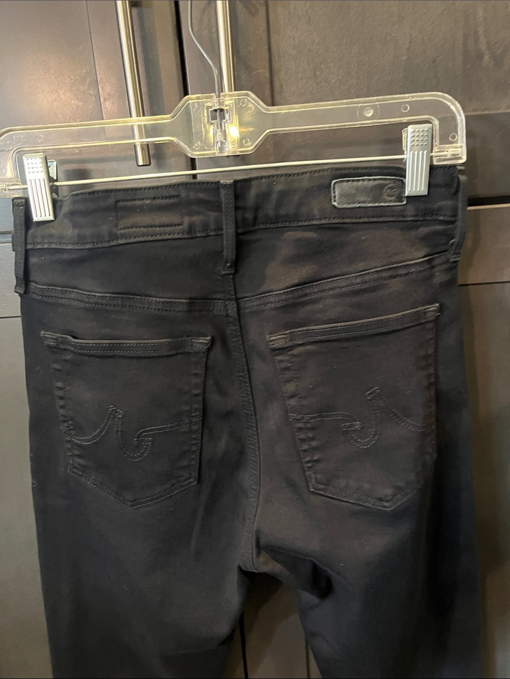 AG High Rise Skinny Farrah Ankle Black Jeans. Sz. 28. Very good condition - Picture 5 of 13